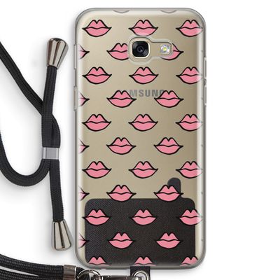 Lipjes: Samsung Galaxy A5 (2017) Transparant Hoesje met koord