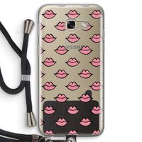 Lipjes: Samsung Galaxy A5 (2017) Transparant Hoesje met koord