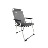 Campguru Chair XL Campingstoel Grijs - thumbnail