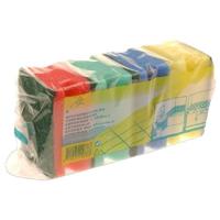 Basic Schuursponsje met grip 4 stuks Basic Schuursponsje met grip 4 stuks