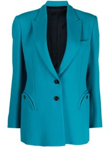 Blazé Milano blazer Teewa Blossom en laine - Bleu