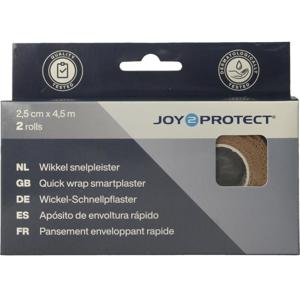 Joy2Protect Snelpleisters huidskleur 2.5cm x 4.5m