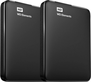 WD Elements Portable 1TB Duo-Pack