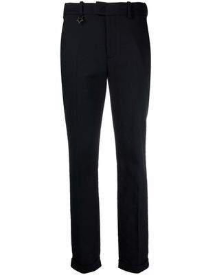 Lorena Antoniazzi pantalon de tailleur à taille mi-haute - Noir