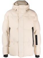 Zegna drawstring-hooded padded jacket - Tons neutres - thumbnail