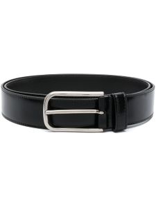 Prada ceinture en cuir de veau à boucle - Noir