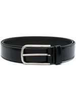 Prada ceinture en cuir de veau à boucle - Noir - thumbnail