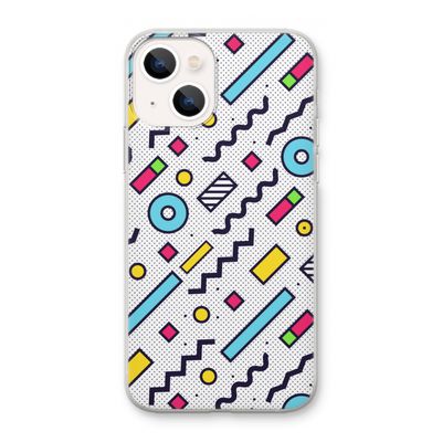 8-bit N°8: iPhone 13 mini Transparant Hoesje