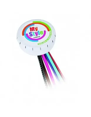 Casco Mystyle Helm Strepen (div Kleuren) Roze