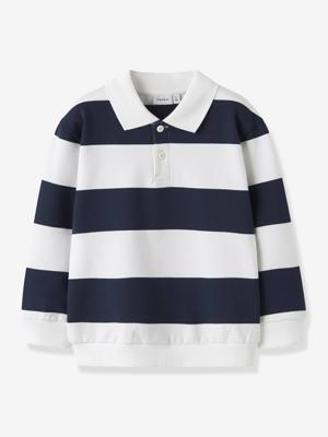Polo jongen NMMLEOPOLD NAME IT wit
