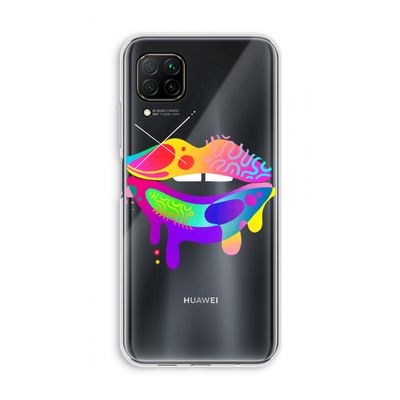 Lip Palette: Huawei P40 Lite Transparant Hoesje