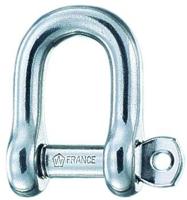 Wichard D-sluiting Gevangen Pin Rvs 10 Mm Default