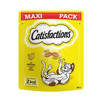 Catisfactions kattensnacks met kaas - kattensnoepjes - 180g