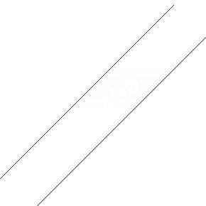 Brother Gloss Laminated Labelling Tape - 9mm, White/Clear