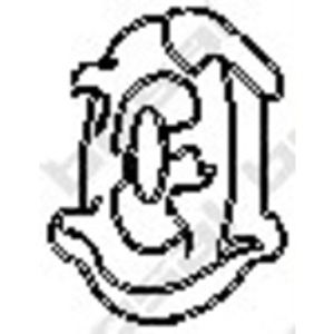 Aanslagrubber, demper 255079