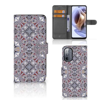 Motorola Moto G31 | G41 | Bookcase | Flower Tiles