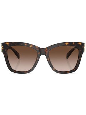 Michael Kors lunettes de soleil Empire à monture carrée - Vert
