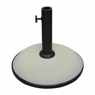 Marbueno Parasol Rond Beton 36x29,5 cm 11KG Wit Tuin, Zwembad en Terras 10445