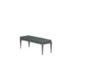 Bali bank 110x40xH45 carbon black/ mystic grey - Garden impressions