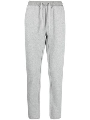 Diesel pantalon de jogging à patch logo - Gris