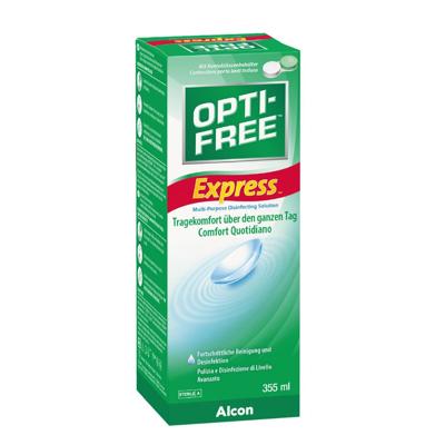 Opti-Free Express 1 Maand (355ml) - Lenzenvloeistof > | 123Optic.com