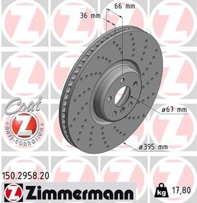 Remschijf COAT Z 150295820