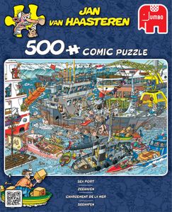 Jan van Haasteren – Zeehaven Puzzel 500 Stukjes