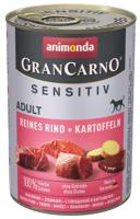 ANIMONDA GranCarno Adult Sensitiv Beef with potatoes - nat hondenvoer - 400g