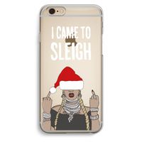 Came To Sleigh: iPhone 6 / 6S Transparant Hoesje