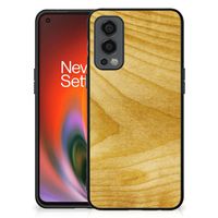 OnePlus Nord 2 Houten Print Telefoonhoesje Licht Hout - thumbnail
