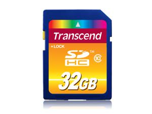 Transcend TS32GSDHC10 flashgeheugen 32 GB SDHC NAND Klasse 10