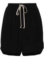 Rick Owens short à ourlet plus long au dos - Noir