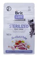 BRIT Care Grain-Free Sterilized Weight Control - droog kattenvoer - 400 g