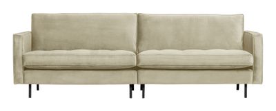 BePureHome 3-zits Bank 'Rodeo Classic' Velvet, kleur Pistache