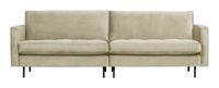 BePureHome 3-zits Bank 'Rodeo Classic' Velvet, kleur Pistache