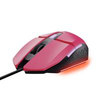 Trust GXT109P FELOX Gaming-muis Kabelgebonden Optisch Pink 6 Toetsen 6400 dpi Verlicht - thumbnail