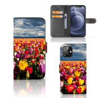iPhone 12 | 12 Pro (6.1") Hoesje Tulpen - thumbnail