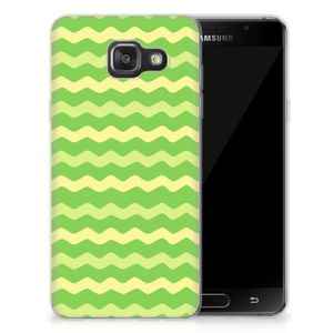 Samsung Galaxy A3 2016 TPU bumper Waves Green