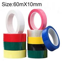10 Volumes High-Temp Insulation Adhesive Mara Tape for Transformer Motor Capacitor Coil Wrap Size: 60m x 10mm Random Color Delivery
