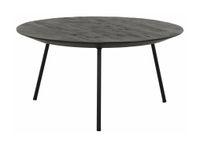 DTP Home Salontafel 'Jupiter' Teakhout, 60cm, kleur Zwart