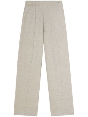 AMBUSH pantalon de jogging à logo brodé - Gris