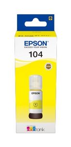 Epson 104 EcoTank Yellow ink bottle