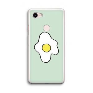 Spiegelei: Google Pixel 3 Transparant Hoesje