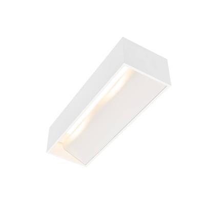 SLV Witte wandspotLogs In L met led - 1002929