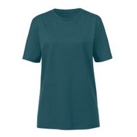 T-shirt van bio-katoen, oceaanblauw Maat: M