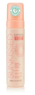 Sunkissed Self Tan Express 1 Hour Tan Mousse 200ml
