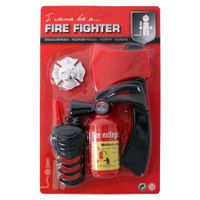 Brandweer speelgoed set - 4-delig - thumbnail