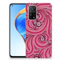 Xiaomi Mi 10T | 10T Pro | Hoesje maken | Swirl Pink