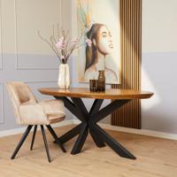 Eetkamertafel Brandy | Ovaal | 160 cm STF-13541