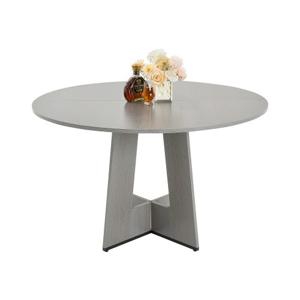 VEVOR Ronde Eettafel Keukentafel Houten (Alleen Tafel) Eettafel 120cm Grijs